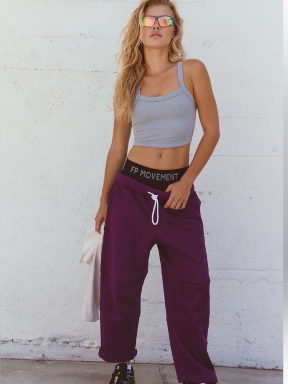 NWT Fp Movement Top Score Barrel Pants by Free People Sz XS